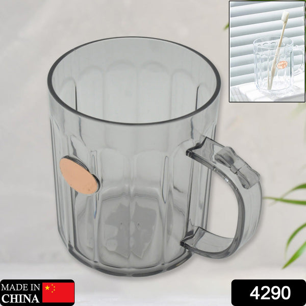 Multi-Purpose Plastic Cup, Toothpaste Holder Bathroom Cup Bathroom Cup With Slot Handle Mug Environmental Friendly Festival for Outdoor for Household  Gift For Anniversary and Birthday, (1 Pc) - Goyaldeal.com