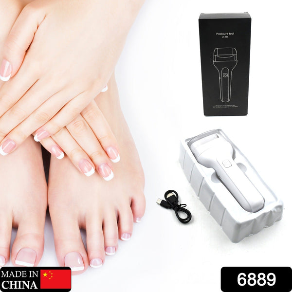 Portable Electric Foot File – Rechargeable Callus Remover & Pedicure Tool for Smooth Feet - Goyaldeal.com