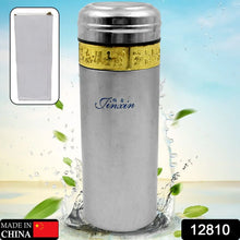 Stainless Steel Water Bottle Leak Proof, Rust Proof, Hot & Cold Drinks, Gym Sipper BPA Free Food Grade Quality, Steel fridge Bottle For office / Gym / School (350 Ml Approx) - Goyaldeal.com