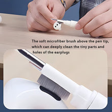 3 In 1 Earbuds Cleaning Pen For Cleaning Of Ear Buds And Ear Phones Easily Without Having Any Damage. - Goyaldeal.com