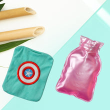 Captain America Print Small Hot Water Bag with Cover for Pain Relief - Goyaldeal.com