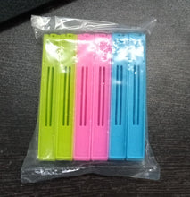 Plastic Snack Bag Clip Sealer Set (18 Pcs, Multicolour) - Goyaldeal.com
