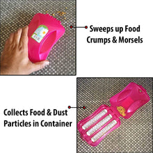 Plastic Handheld Carpet Roller Brush Cleaning with Dust Crumb Collector, Wet, and Dry Brush - Goyaldeal.com