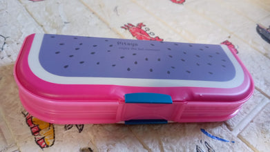 Multipurpose Cartoon Pencil Box – 2-Compartment Compass Box for Kids (Mix Color 1 Pc) - Goyaldeal.com