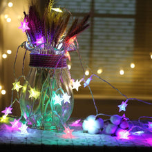 28 LED / Star 3.9 Meter Star Shape Led Light Battery Operated with Flashing Modes for Home Decoration, Kids Room, Waterproof Diwali & Wedding LED Christmas Light Indoor and Outdoor Light ,Festival Decoration (Multicolor Battery Not Included 3.9Mtr) - Goyaldeal.com