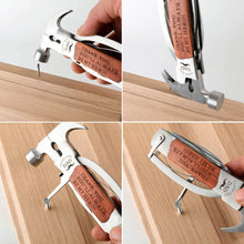 Fathers Day Gifts, Dad Birthday Gifts for Dad from Daughter Son, All in One Tools Hammer Multitool, Opener Screwdriver, Cool Gadget Christmas Gifts Stocking Stuffer for Men, Outdoor Camping - Goyaldeal.com