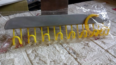 Plastic Organizer Hanger 360 Degree Rotatable Clothes Multifunctional with 8 Hooks Heavy Duty Clothing Tank Top Belt Towel Drying Rack Holder (1 pc) - Goyaldeal.com