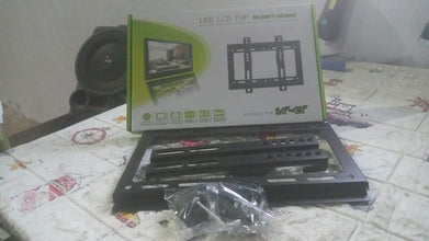 TV Wall Bracket Mount Slim Monitor Stand for 14 x 42, LCD LED 3D plasma Flat TVs Full Motion Heavy-Duty Wall Bracket, Sturdy and Strong Flat Screen Design TV Wall Mount (29cmx19cm) - Goyaldeal.com