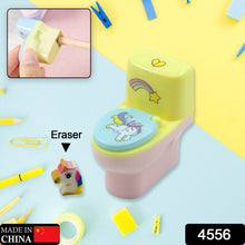 Fun & Functional! Toilet Sharpener with Eraser (2 Pc Set) - Goyaldeal.com