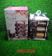 Spice jar Set - Food Grade Plastic 12pcs Spice jar (Brown Box) - Goyaldeal.com