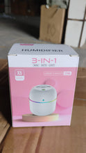 Portable Mini USB Humidifier with Light, Cool Mist & Essential Oil Diffuser (250ML) - Goyaldeal.com