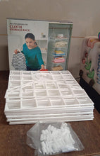 MULTIPURPOSE 5 LAYER FOLDING CLOTHES STORAGE RACKS||CLOSET FOR STUDENTS WARDROBE SHELVES SOCKS, SCARF, T-SHIRT, ETC||HANGING ORGANIZER STORAGE HOLDERS & RACKS - Goyaldeal.com