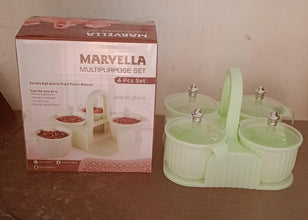 Multipurpose Plastic Storage Container Set: Kitchen Jars, Spices, Cookies - Goyaldeal.com