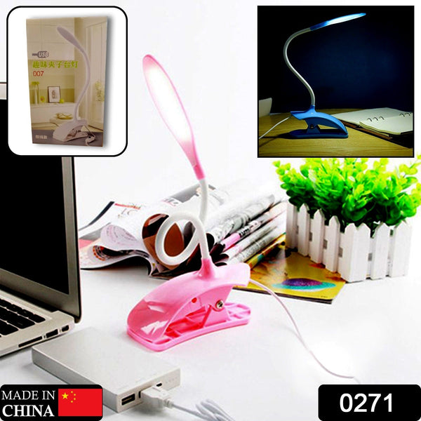 Desk Lamp Adjustable Gooseneck USB Rechargeable 3 modes of Lighting, Reading Lamp for Dorm White, Study Desk lamp Suitable for Girls College Bedroom Reading - Goyaldeal.com