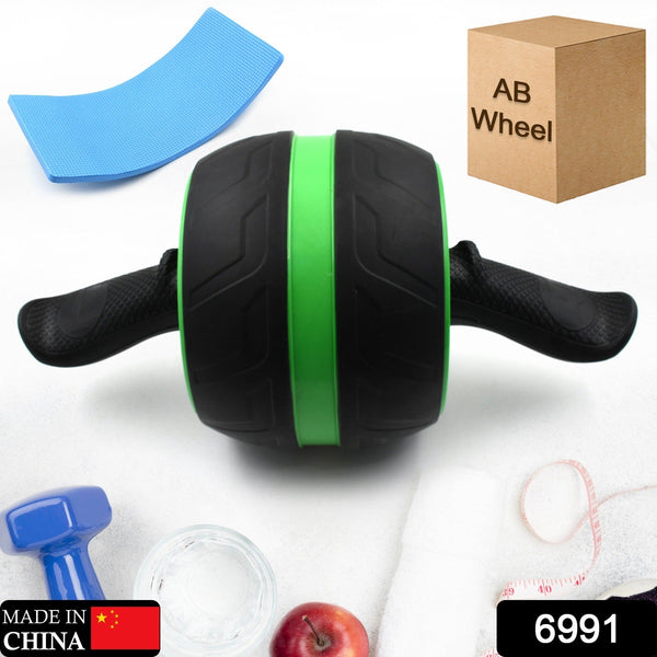 AB Carver Pro Roller, Core Workout Abdominal Stomach Muscle Fitness Exercise Training Equipment with Knee Mat Perfect Wheel Trainer for Man, Woman Body building, Home Gym - Goyaldeal.com