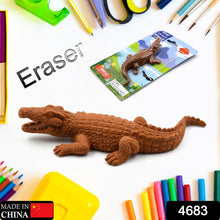 CROCODILE SHAPED ERASERS ANIMAL ERASERS FOR KIDS, CROCODILE ERASERS 3D ERASER, MINI ERASER TOYS, DESK PETS FOR STUDENTS CLASSROOM PRIZES CLASS REWARDS PARTY FAVORS - Goyaldeal.com