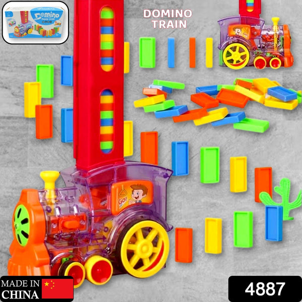 Transparent Funny Train Engine Block Set – 60-Piece Music & Lights (Batteries Not Included) - Goyaldeal.com