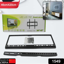 TV Wall Bracket Mount Slim Monitor Stand for 26 x 63, LCD LED 3D plasma Flat TVs Full Motion Heavy-Duty Wall Bracket, Sturdy and Strong Flat Screen Design TV Wall Mount (46cmx20cm) - Goyaldeal.com