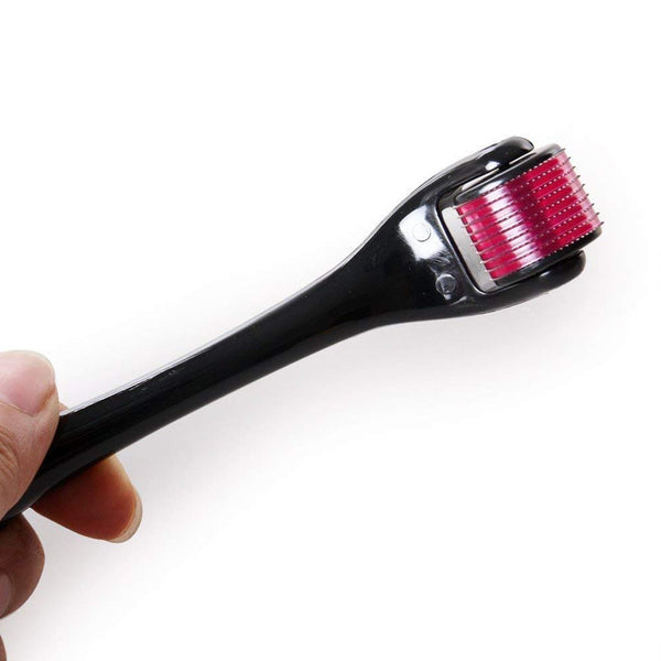 Derma Roller Anti Ageing and Facial Scrubs & Polishes Scar Removal Hair Regrowth (0.75mm) - Goyaldeal.com