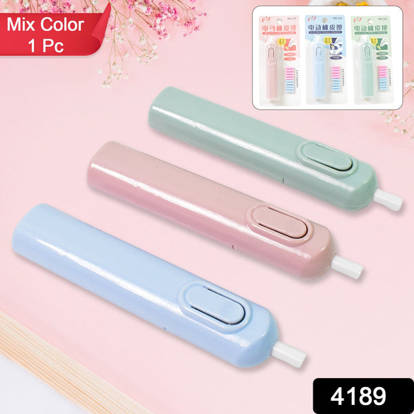 Electric Eraser Kit – Battery Operated with 10 Refills for Drawing & Sketching (Mix Design / Battery Not Included) - Goyaldeal.com