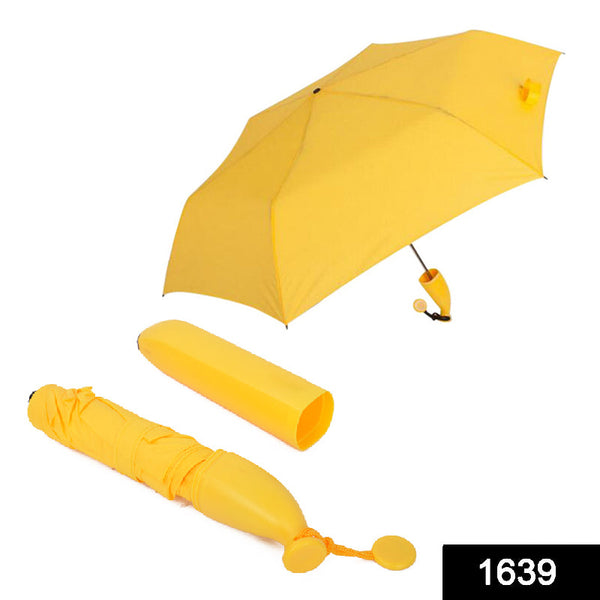 Stylish Banana Shaped Mini Foldable Umbrella - Goyaldeal.com