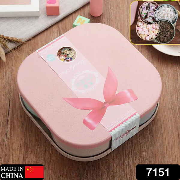Large Compartment Box | Creative Divided Food Fruit Plate - Goyaldeal.com