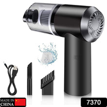 2 in 1 Wireless Vacuum Cleaner – 120W Handheld USB Rechargeable for Home & Car (1 Pc) - Goyaldeal.com