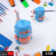 Sharpener for Pencil with Removable Tray Hardiness Steel Cutter, Kids Teddy Shaped Pencil Sharpener Machine, Birthday Return Gift Stationary Gifts - Goyaldeal.com