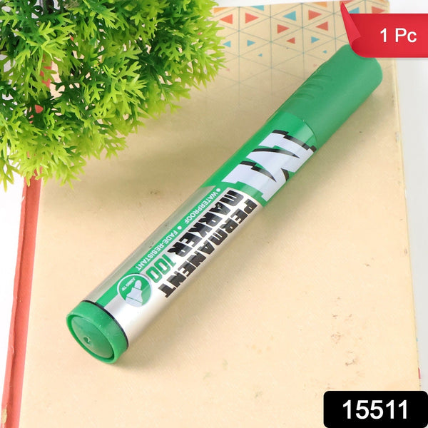 Green Permanent Marker 