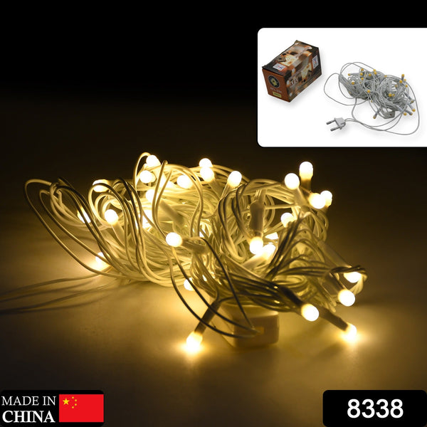 6Mtr Home Decoration Diwali & Wedding LED Christmas String Light Indoor and Outdoor Light ,Festival Decoration Led String Light, One Color Light (36L 6 Mtr) - Goyaldeal.com
