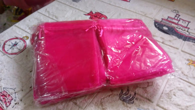 Organza Gift Bags Small Mesh Bags Drawstring Gift Bags Christmas Drawstring Organza Gift Bags, Wedding Party Festival Gift Bags (100 Pcs Set) - Goyaldeal.com
