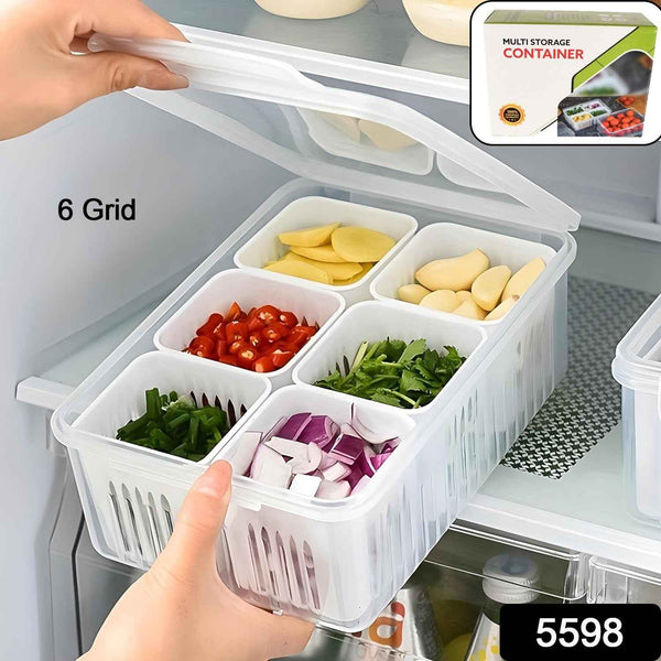 Fridge Storage Box – Freezer & Kitchen Organizer for Vegetables & Food (1 Pc)