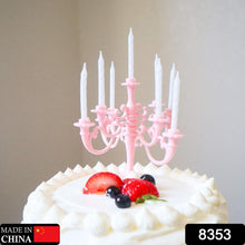 Luxury Birthday Candle Set | Elegant Cake Toppers & Holders for Parties and Proposals - Goyaldeal.com