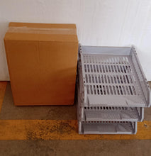 Multifunctional File Rack with Drawers: Desktop Storage for Office Supplies (4/3 Layers) - Goyaldeal.com