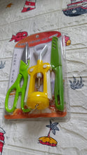 Multifunction Kitchen Tool Set – Stainless Steel & Plastic Knife and Scissors - Goyaldeal.com