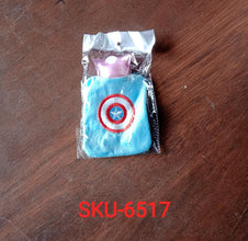 Captain America Print Small Hot Water Bag with Cover for Pain Relief - Goyaldeal.com