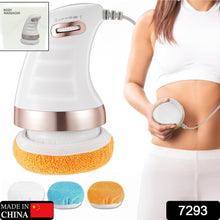 Body Sculpting Massager with 3 Pads, Adjustable Speed, Handheld Electric Massager for Full Body (1 Pc) - Goyaldeal.com