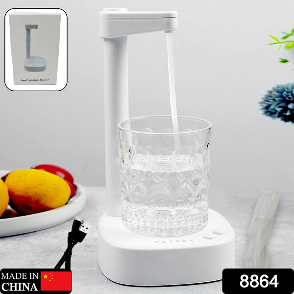 USB Charging Desktop Water Dispenser – Smart One Button Operation, Portable Water Pump for Home & Office - Goyaldeal.com