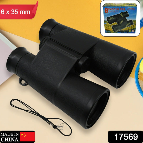 Learning Toy Binoculars / Telescopic for Kids Educational Birthday Return Gifts for Boys and Girls in Bulk Hunting Bird Watching Camping Outdoor, Binoculars for Hunting Trips (6x35 MM / 1 Pc) - Goyaldeal.com