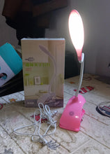 Desk Lamp Adjustable Gooseneck USB Rechargeable 3 modes of Lighting, Reading Lamp for Dorm White, Study Desk lamp Suitable for Girls College Bedroom Reading - Goyaldeal.com