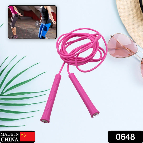 3m Plastic Adjustable Jump Rope: High-Speed Skipping, Crossfit, Fitness - Goyaldeal.com