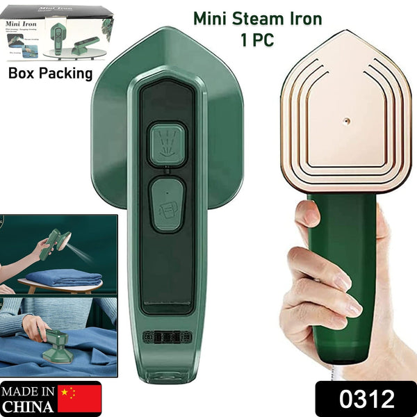 Mini Steamer & Iron: 2-in-1 Portable Travel Friendly - Goyaldeal.com