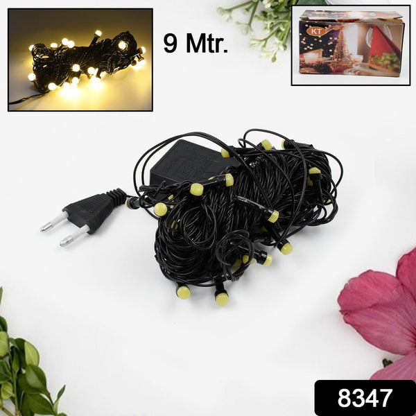 9Mtr Flower Design Home Decoration Electrical Series Light Home Decoration Diwali & Wedding LED Christmas String Light Indoor and Outdoor Light ,Festival Decoration Led String Light, Multi-Color Light 1.4MM (36L 9Mtr) - Goyaldeal.com