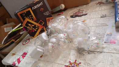 8 Feet 12 Wish Heart Ball String LED Lights With Color Box for Home Decoration, Diwali & Wedding LED Christmas Light Indoor and Outdoor Light ,Festival Decoration (Wishing Ball Multicolor) - Goyaldeal.com