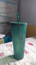 Cup with Straw &  LED Lighting Reusable Matte Studded Tumbler with Leak Proof Lid Water Cup Travel Mug Coffee Ice Water Bottle Double Walled Insulated Tumbler BPA Free (1 Pc) - Goyaldeal.com