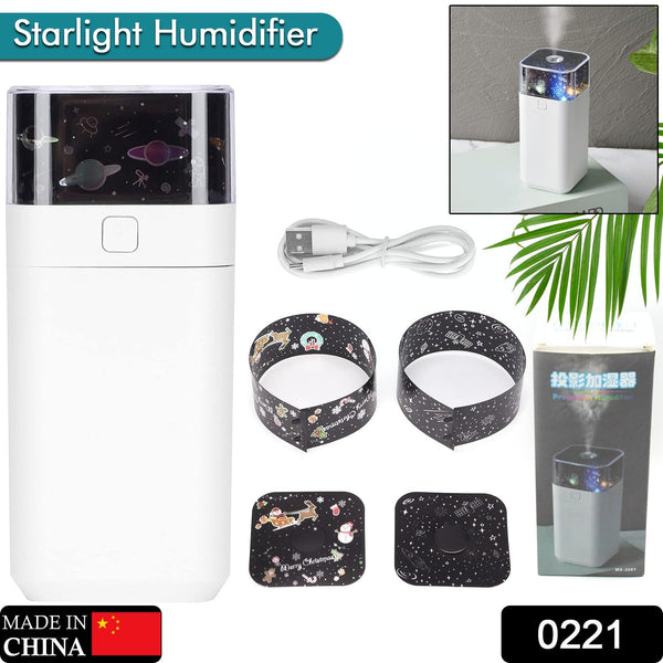 Star Night Light Projector Humidifier (300ml): Ultrasonic, LED Night Light, Kids Room - Goyaldeal.com