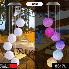 Solar Crystal Ball , Color Changing Solar Powered LED Hanging Light Mobile for Patio Yard Garden Home Outdoor Night Decor, Gifts - Goyaldeal.com