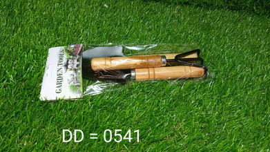 Small sized Hand Cultivator, Small Trowel, Garden Fork (Set of 3) - Goyaldeal.com