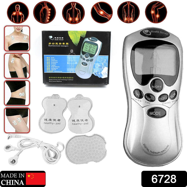 Multifunction Pain Relief Massager (Electric, Pulse Therapy) - Neck, Back, Body Without Adaptor - Goyaldeal.com