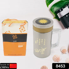 Multifunctional Double-Wall Thermos Water Bottles, Spill Proof with Leakproof Drinking Cup for Office Mug, Home, Travel, School (400ml) - Goyaldeal.com